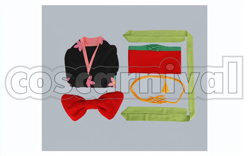 Season 2 Zashiki-Warashi Ichiko Cosplay cosplay costume from Hozuki's Coolheadedness, zashiki warashi ichiko 39033 set view