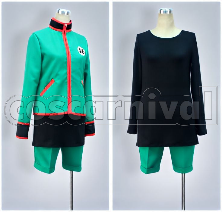 Gon Freecss Cosplay cosplay costume from Hunter × Hunter, set view