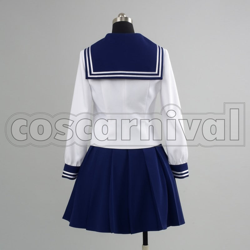 Eru Chitanda Mayaka Ibara Kamiyama High School Girls cosplay costume from Hyouka, back view