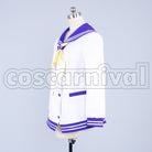 Neptunia nepugia NEPGEAR cosplay costume from Hyperdimension, side view