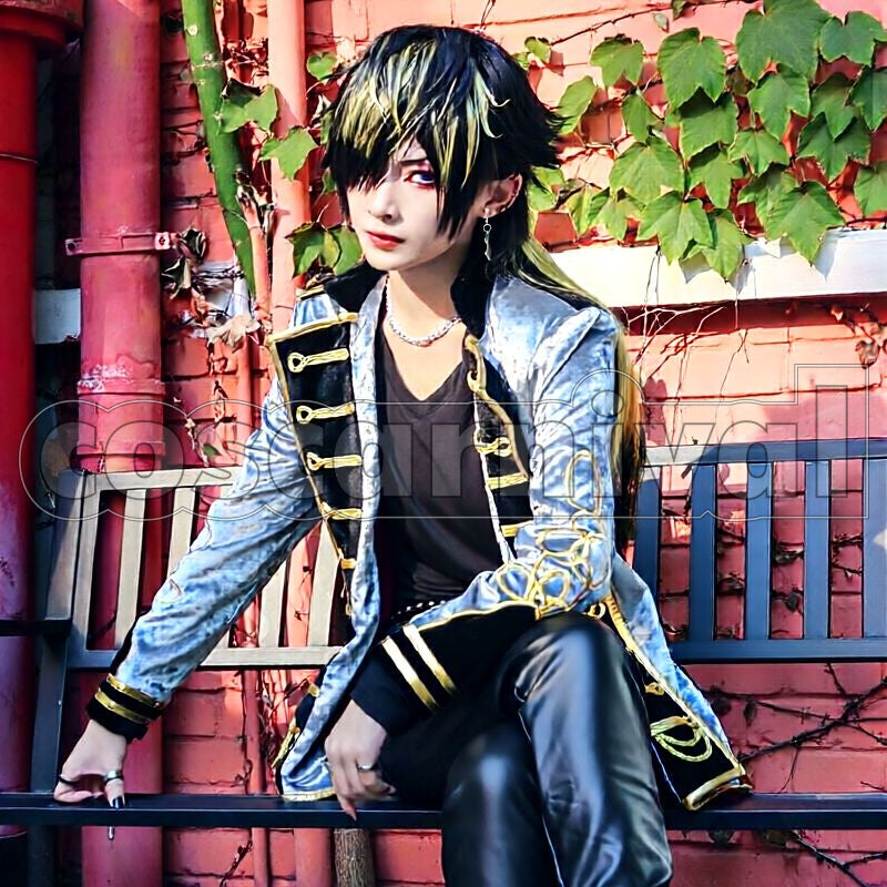Battle Bad Ass Temple Jyushi Aimono Cosplay cosplay costume from Hypnosis Mic: Division Rap, front view 1