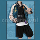 Battle Bad Ass Temple Kuko Harai Cosplay cosplay costume from Hypnosis Mic: Division Rap, front view 1