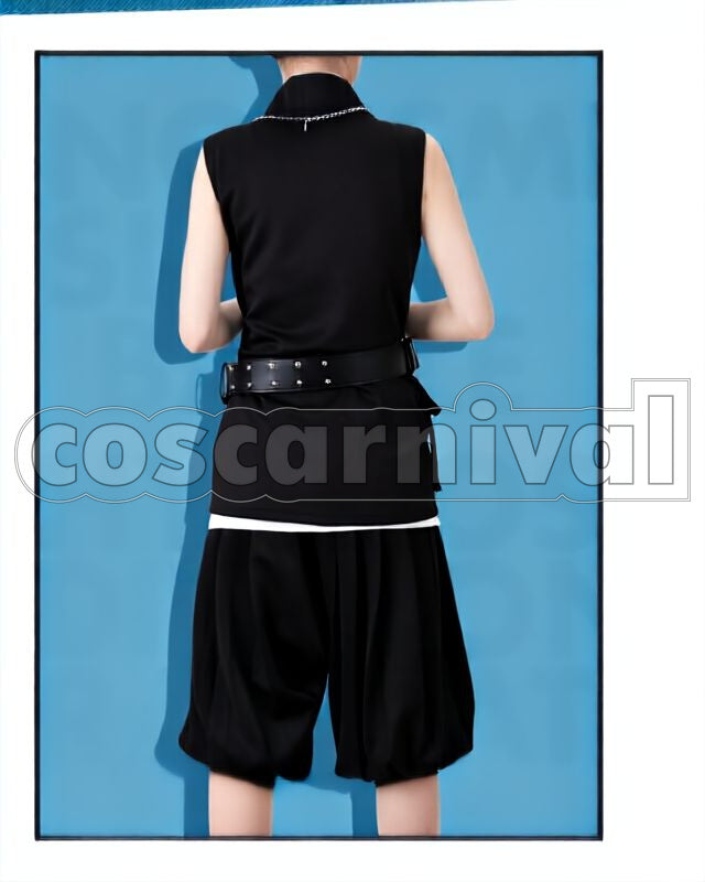 Battle Bad Ass Temple Kuko Harai Cosplay cosplay costume from Hypnosis Mic: Division Rap, back view 2