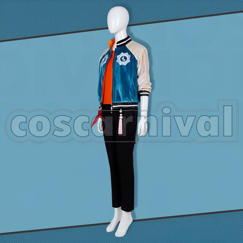 Battle Naughty Busters Kuko Harai Cosplay cosplay costume from Hypnosis Mic: Division Rap, front view 3