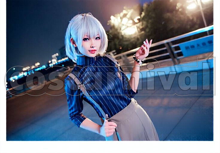 Battle Nemu Aohitsugi Other Characters Cosplay cosplay costume from Hypnosis Mic: Division Rap, front view 3
