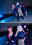 Battle Nemu Aohitsugi Other Characters Cosplay cosplay costume from Hypnosis Mic: Division Rap, front view 7