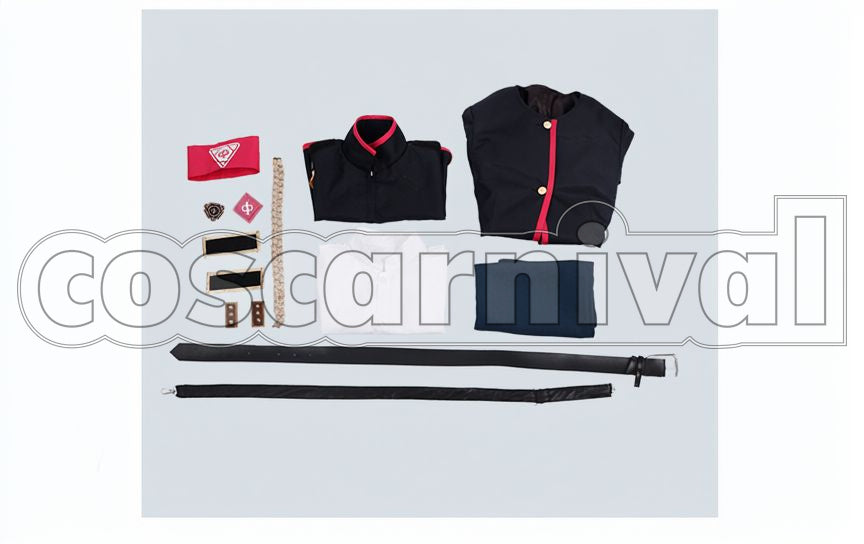 Battle Otome Tohoten Cosplay cosplay costume from Hypnosis Mic: Division Rap, set view