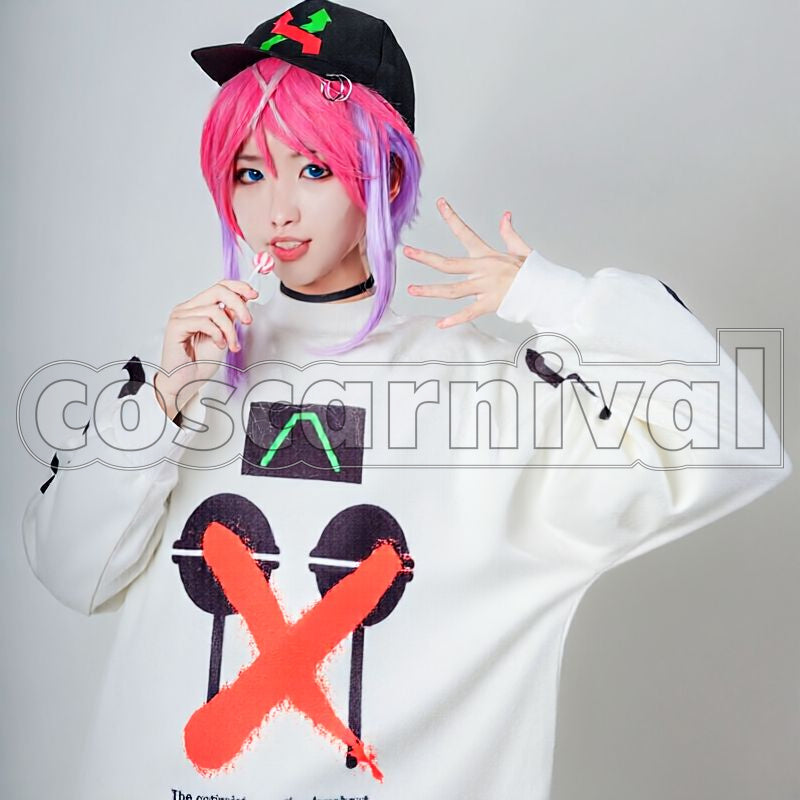 Battle The Dirty Dawg Ramuda Amemura Cosplay cosplay costume from Hypnosis Mic: Division Rap, front view 1