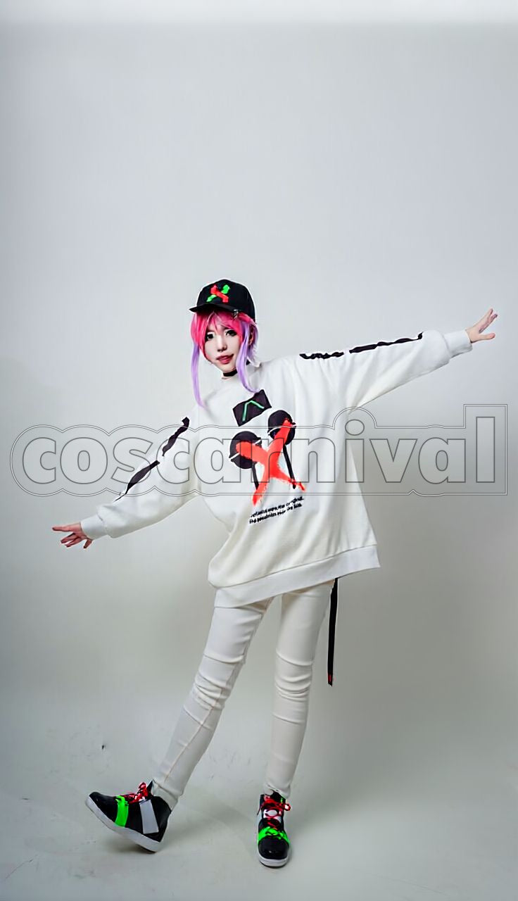 Battle The Dirty Dawg Ramuda Amemura Cosplay cosplay costume from Hypnosis Mic: Division Rap, front view 5