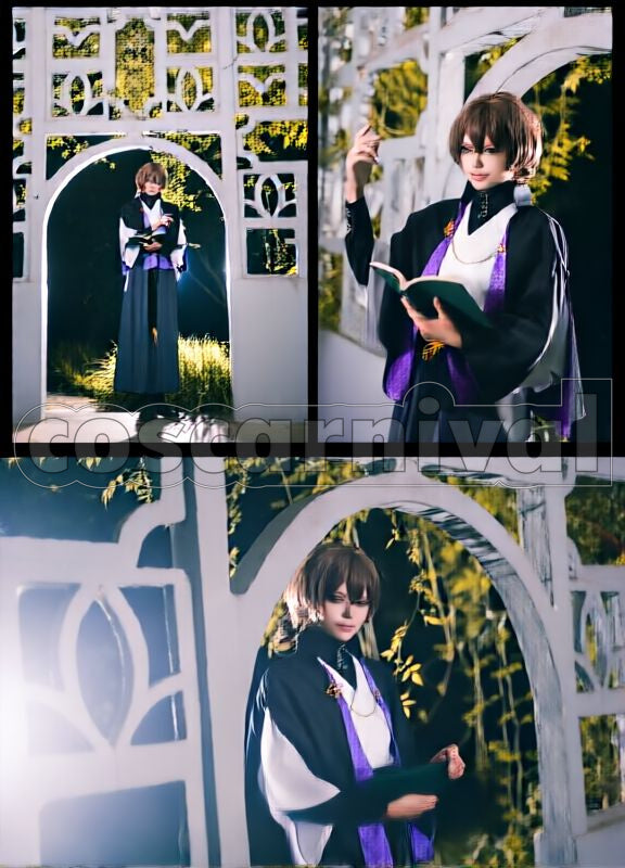 Battle Fling Posse Gentaro Yumeno Phantom Revised Version Cosplay cosplay costume from Hypnosis Mic: Division Rap, front view 4
