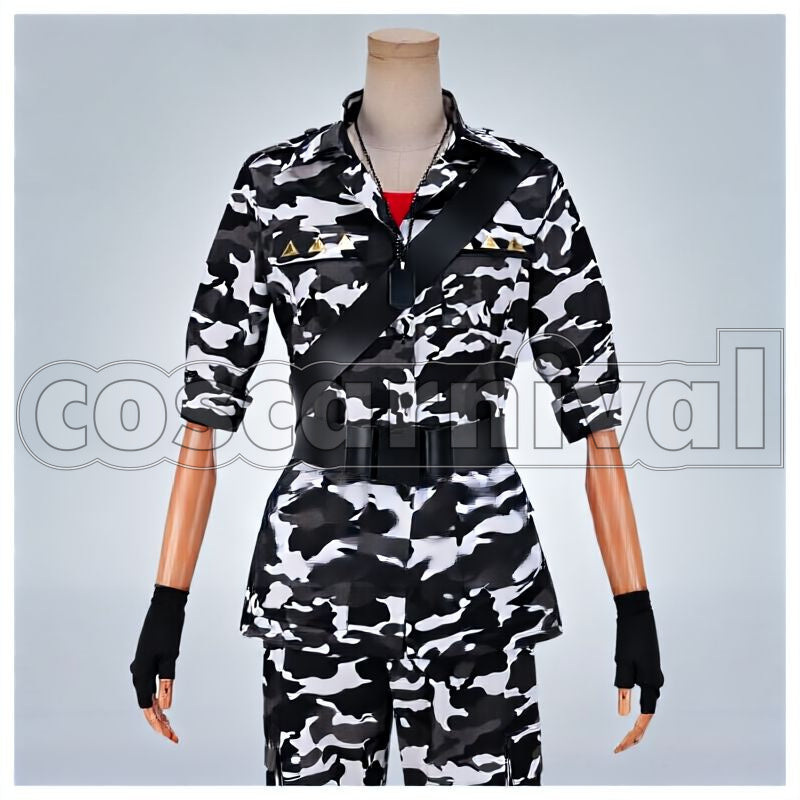 Battle MAD TRIGGER CREW Rio Mason Busujima Crazy M Cosplay cosplay costume from Hypnosis Mic: Division Rap, front view 1