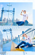 Battle MAD TRIGGER CREW Samatoki Aohitsugi Mr.Hc Cosplay cosplay costume from Hypnosis Mic: Division Rap, front view 3