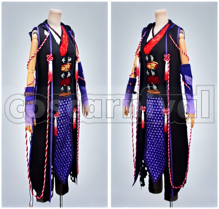 Shuten-dōji Cosplay cosplay costume from Icchibanketsu Online, front view 8