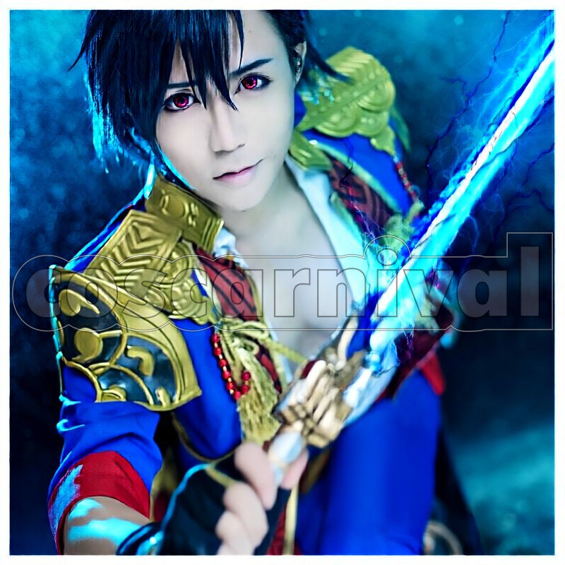Takemikazuchi Cosplay cosplay costume from Icchibanketsu Online, front view 2