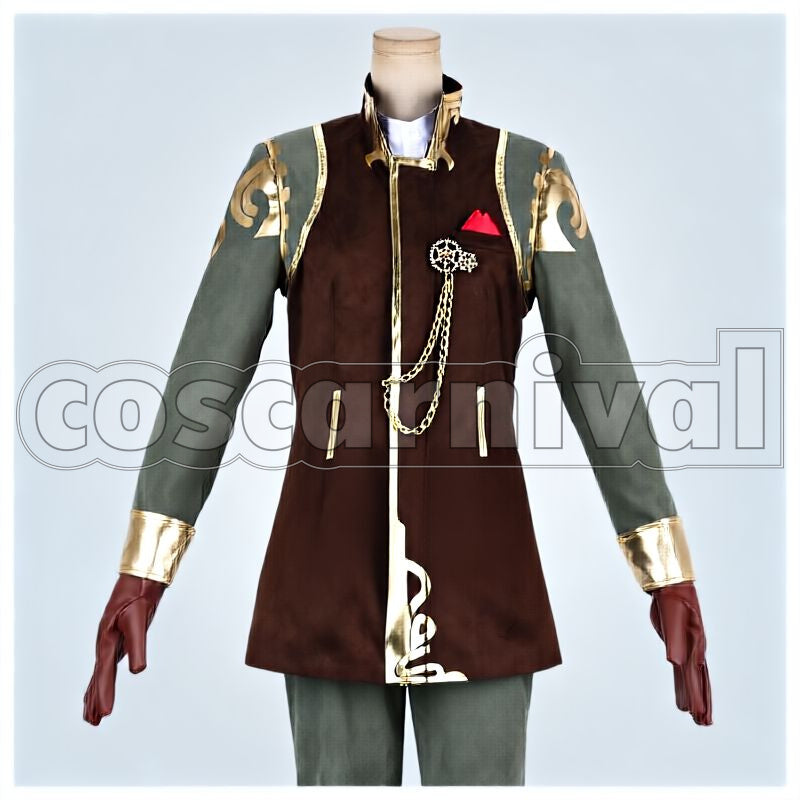 Aesop Carl Bunker Cosplay cosplay costume from Identity V, front view 1