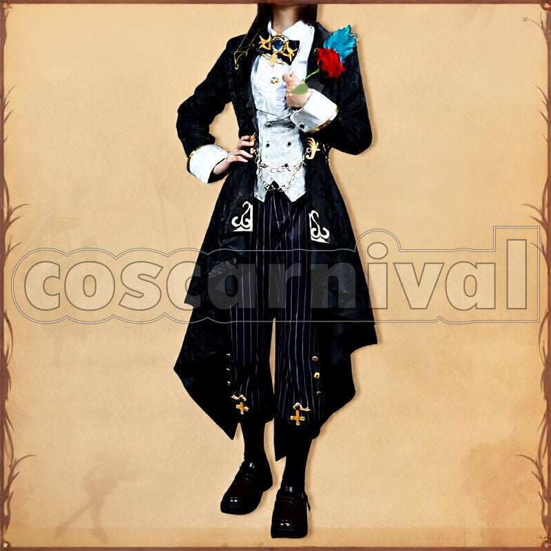 Demi Bourbon Judgment Wine Cosplay cosplay costume from Identity V, front view 2