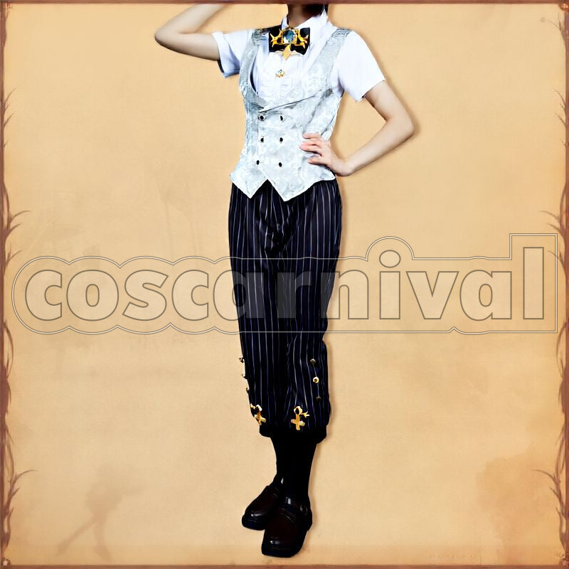 Demi Bourbon Judgment Wine Cosplay cosplay costume from Identity V, front view 5