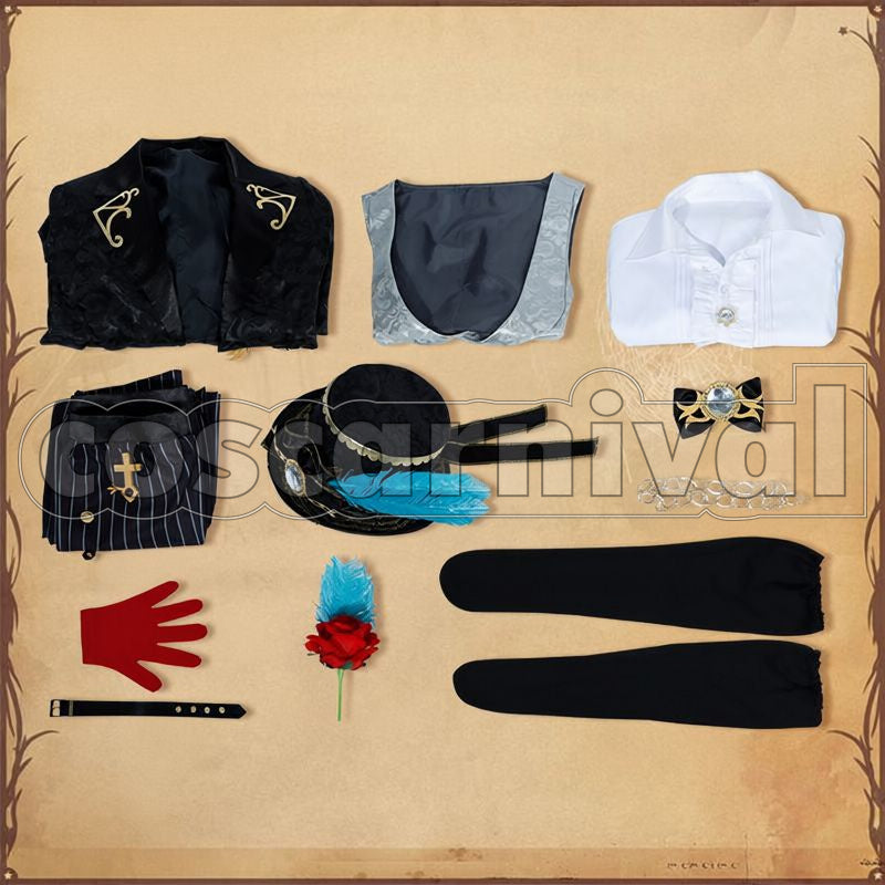 Demi Bourbon Judgment Wine Cosplay cosplay costume from Identity V, set view