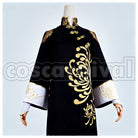 Fan Wujiu (Wu Chang, Black Guard) Deduction Star Broken Blossoms Cosplay cosplay costume from Identity V, front view 1