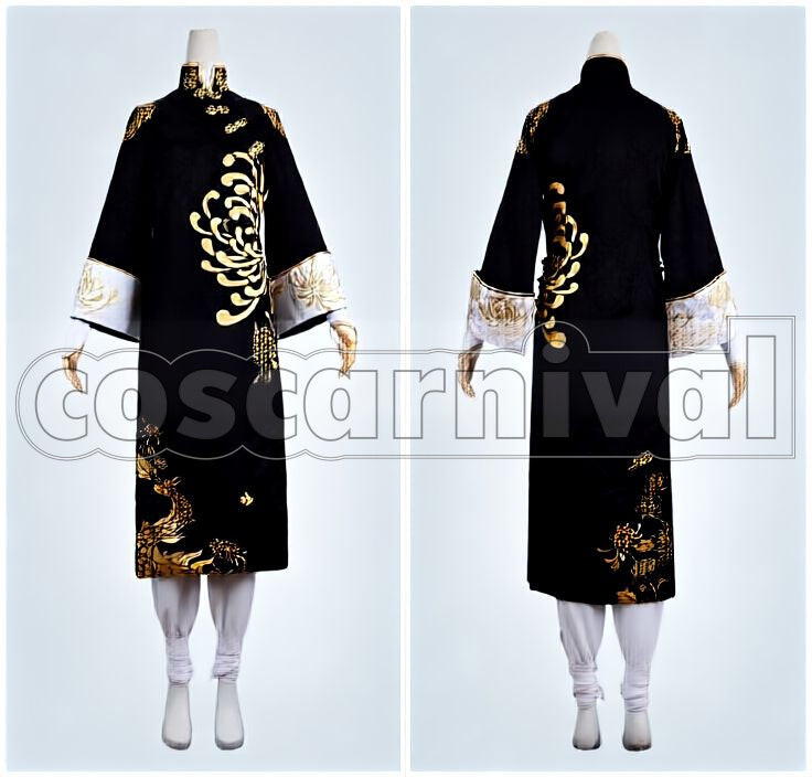 Fan Wujiu (Wu Chang, Black Guard) Deduction Star Broken Blossoms Cosplay cosplay costume from Identity V, detail-1