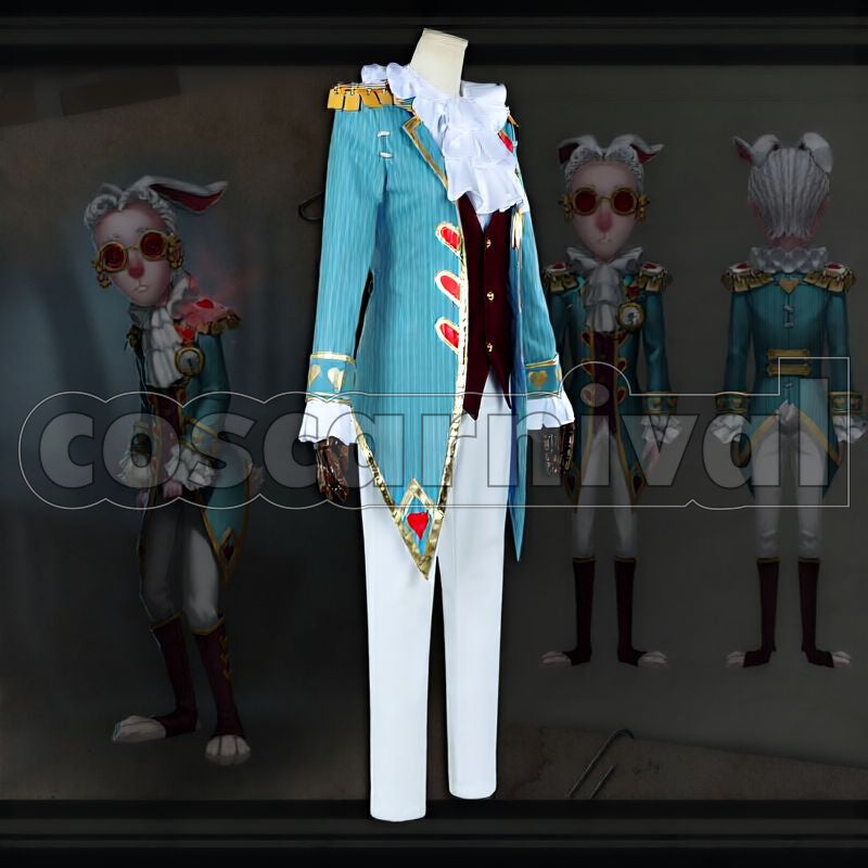 Freddy Riley Rabbit Cosplay cosplay costume from Identity V, front view 4