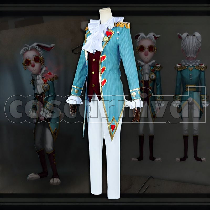 Freddy Riley Rabbit Cosplay cosplay costume from Identity V, front view 5