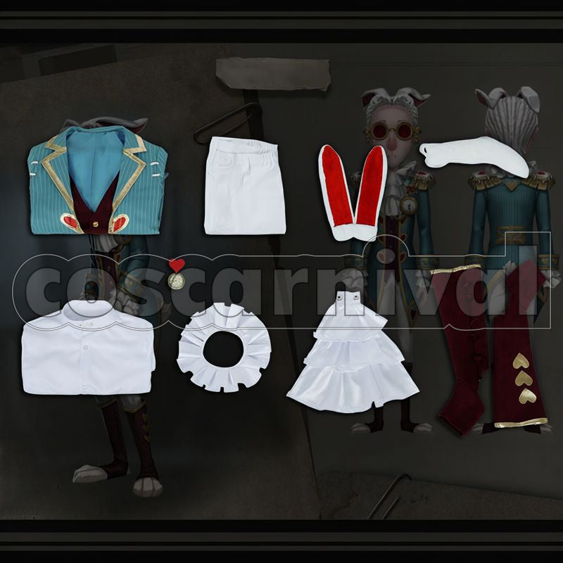 Freddy Riley Rabbit Cosplay cosplay costume from Identity V, set view
