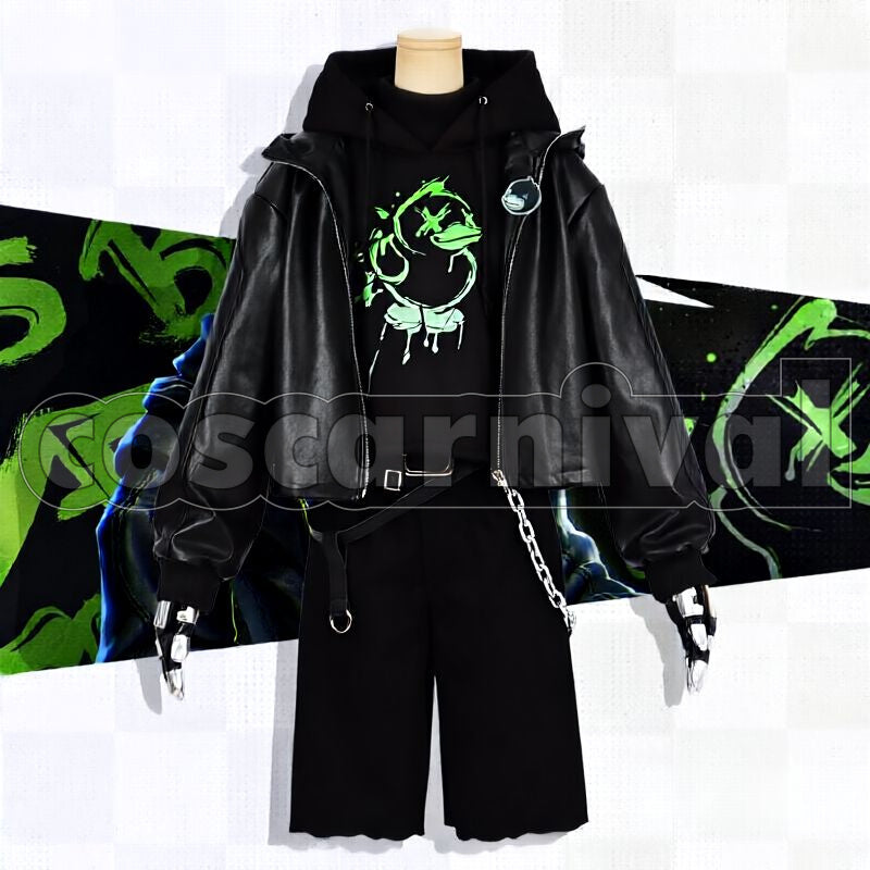 Naib Subedar B.Duck Style Cosplay cosplay costume from Identity V, front view 2