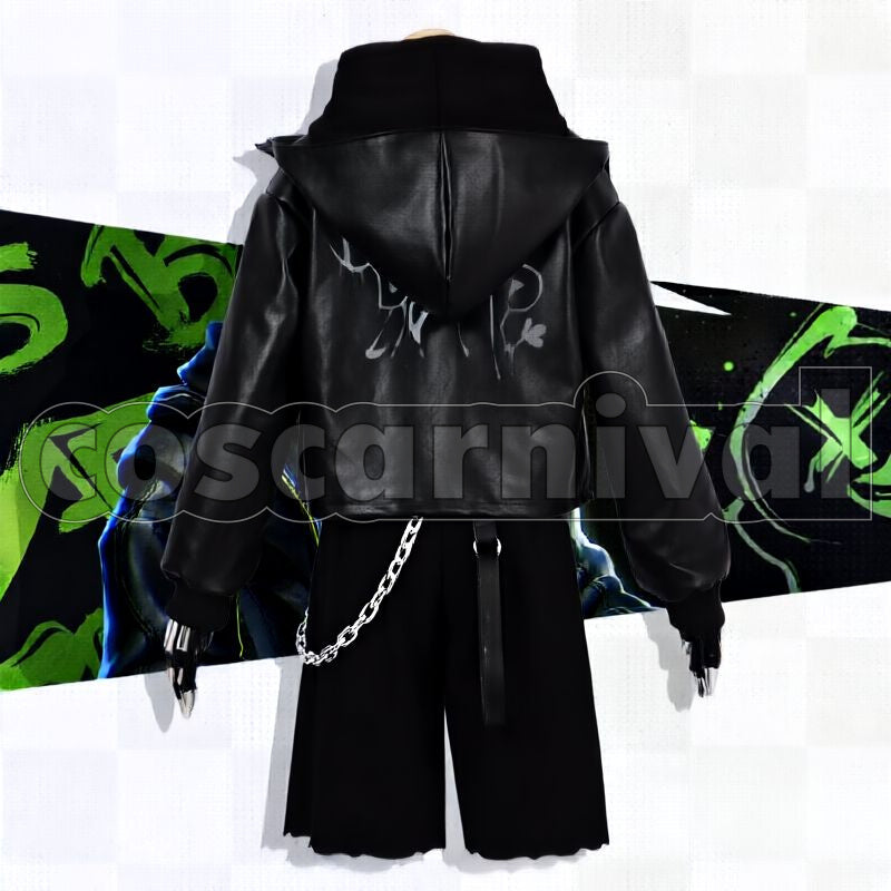 Naib Subedar B.Duck Style Cosplay cosplay costume from Identity V, back view