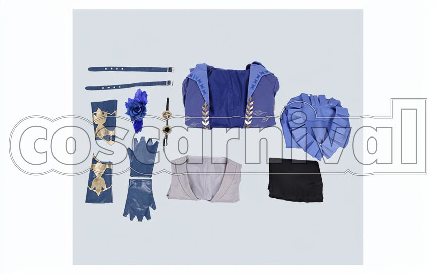 Naib Subedar Clarity Cosplay cosplay costume from Identity V, set view