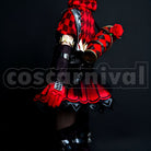 Tracy Reznik Red Riding Hood Cosplay cosplay costume from Identity V, back view 1