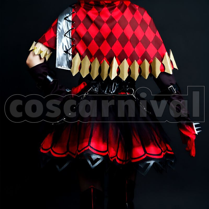 Tracy Reznik Red Riding Hood Cosplay cosplay costume from Identity V, back view 2