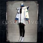 Xie Bi'an (Wu Chang, White Guard) Cosplay cosplay costume from Identity V, front view 4