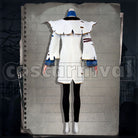 Xie Bi'an (Wu Chang, White Guard) Cosplay cosplay costume from Identity V, back view