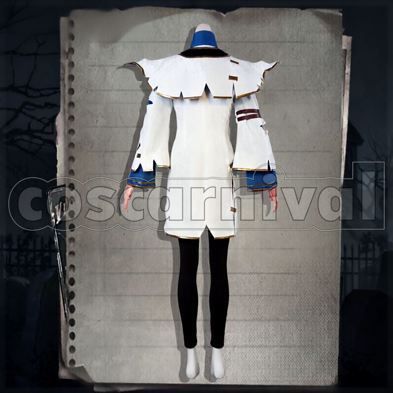 Xie Bi'an (Wu Chang, White Guard) Cosplay cosplay costume from Identity V, back view