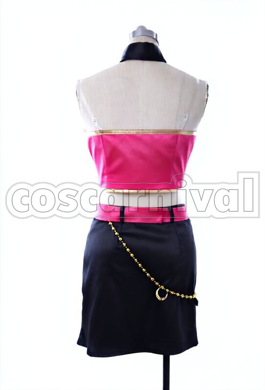 Idolmaster Cinderella Girls: Starlight Stage LiPPS Mika Jougasaki Tulip Cosplay cosplay costume from The, back view 3