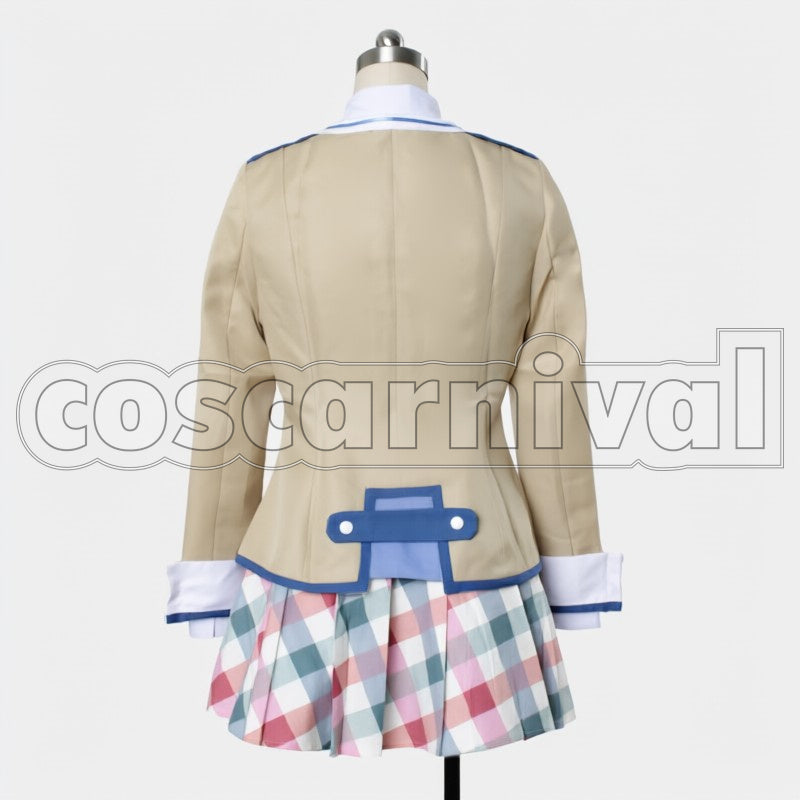 Breaks Akane Mahougasawa cosplay costume from If Her Flag, back view