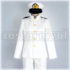 Navy Anthropomorphized Battleship Yamato Cosplay cosplay costume from Imperial Japanese, front view