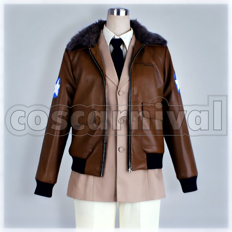 Navy Anthropomorphized F4F Wildcat Full Set Cosplay cosplay costume from Imperial Japanese, front view