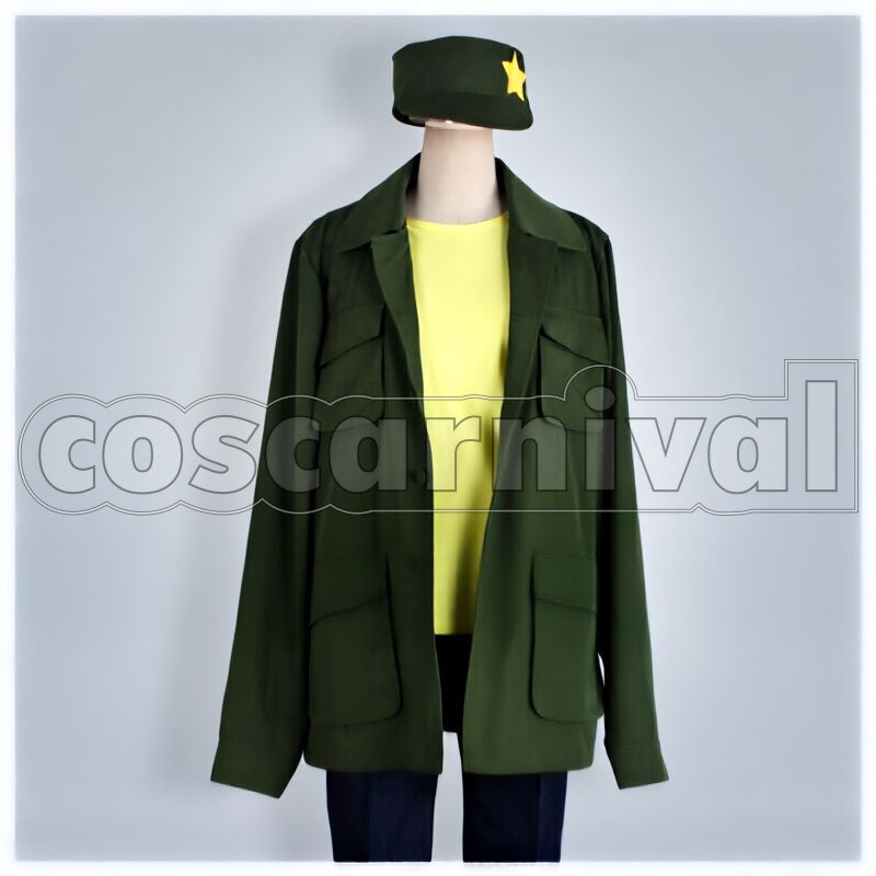 Navy Anthropomorphized USS Yorktown (CV-5) Cosplay cosplay costume from Imperial Japanese, front view