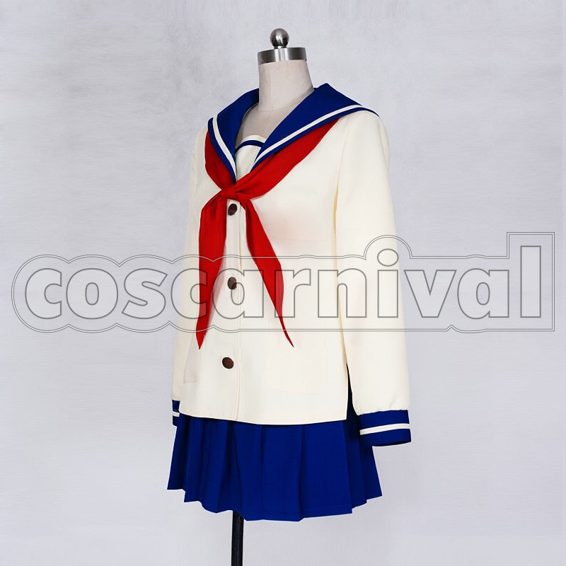 Iroha. Inari Fushimi cosplay costume from Inari Konkon Koi, side view