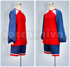 3 Little Gigant Rococo Ulpa Goalkeeper Uniform Cosplay cosplay costume from Inazuma Eleven, little gigant rococo ulpa goalkeeper uniform 13390 side view