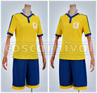 GO Matsukaze Tenma Raimon Junior High Uniform Cosplay cosplay costume from Inazuma Eleven, front view 2