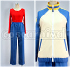 GO Raimon Junior High Jersey Cosplay cosplay costume from Inazuma Eleven, set view