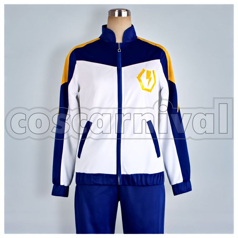 Japan National Team Jersey Cosplay cosplay costume from Inazuma Eleven, front view 1