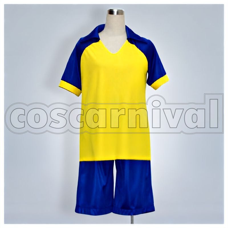 Raimon Junior High Uniform Cosplay cosplay costume from Inazuma Eleven, front view 1