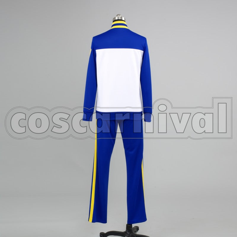 Eleven GO Raimon Junior High Ranmaru Kirino cosplay costume from Inazuma, back view 2