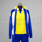 Eleven GO Raimon Junior High Ranmaru Kirino cosplay costume from Inazuma, front view 2