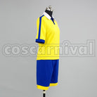 Eleven GO Raimon Junior High Ranmaru Kirino cosplay costume from Inazuma, side view 2