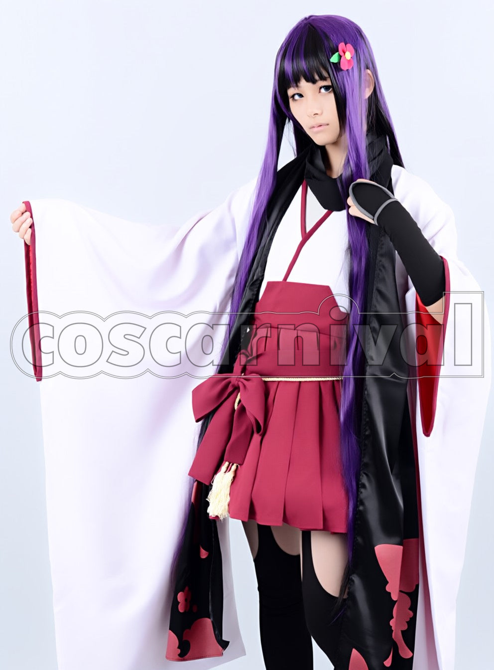 Ririchiyo Shirakiin Atavism cosplay costume from Inu Boku SS, front view